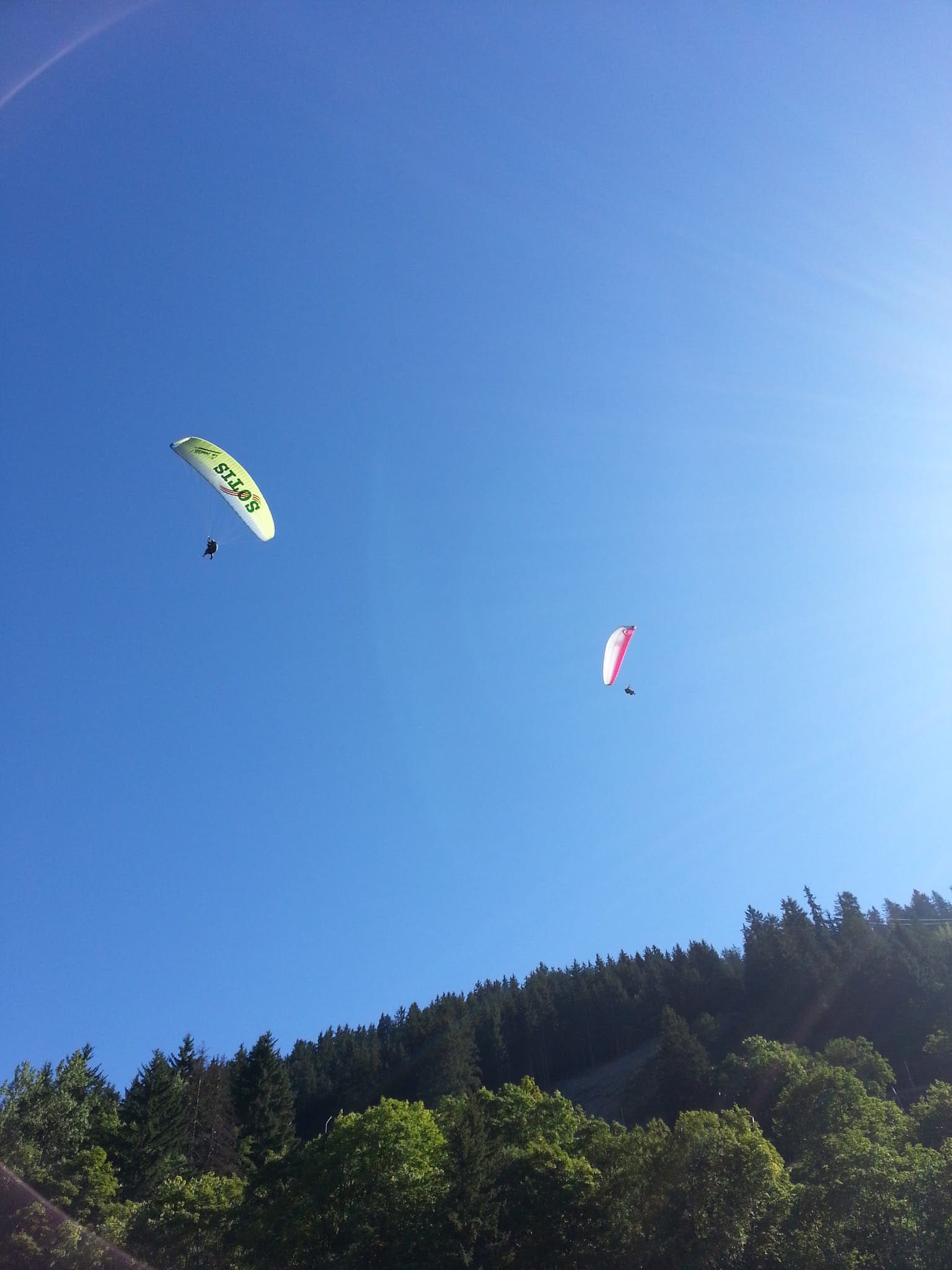 Parapente en altitude